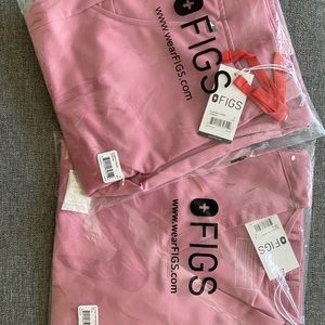 FIGS women's Scrub Top w/ Jogger Scrub Pants S